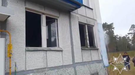В Городокском районе работники МЧС спасли мужчину при пожаре в квартире