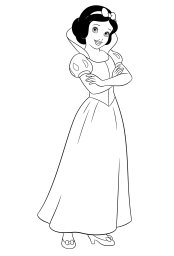 Застенчивая Белоснежка 0