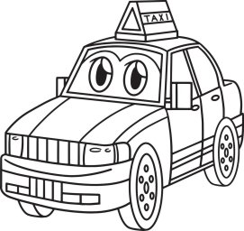 Мультяшное такси 0